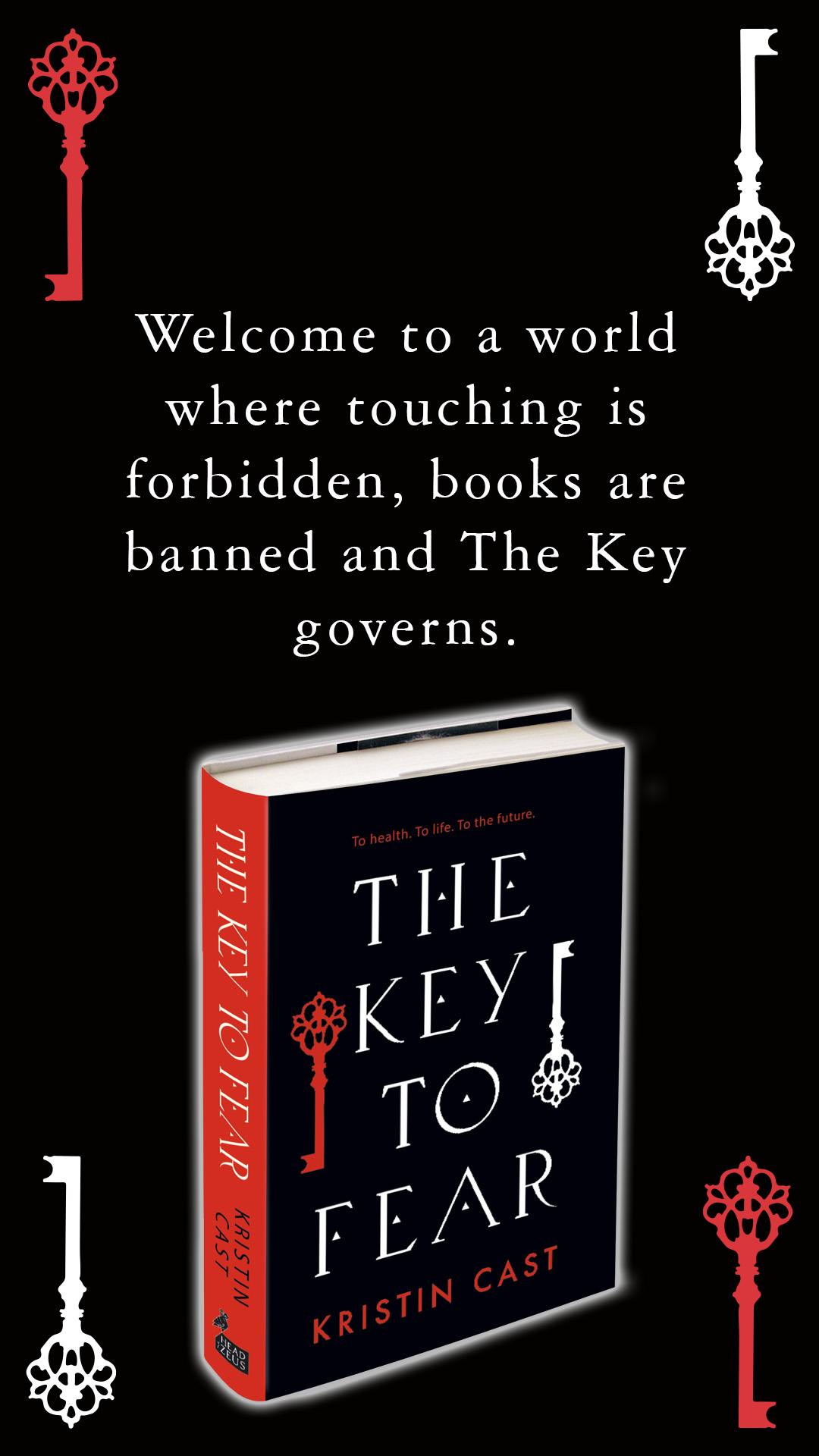 The key to fear author instagram story 1