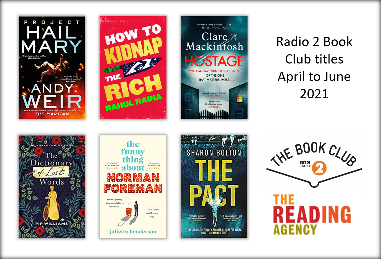 Radio 2 Book Club titles AprilJune 2021 The Reading Agency